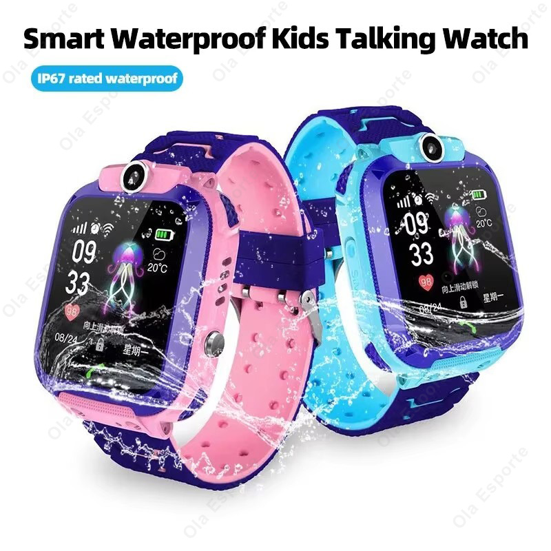 Smartwatch Digital Watches For Kid Boy With Alarm - Q12 Kids Smart 2G Oproep Telefoon