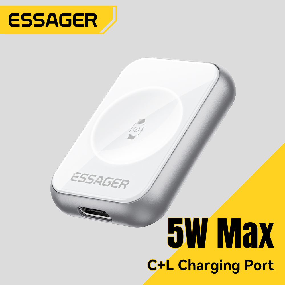 Smartwatch Watches Compatible With Iphone - Essager 5W Magnetische Draadloze Oplader voor