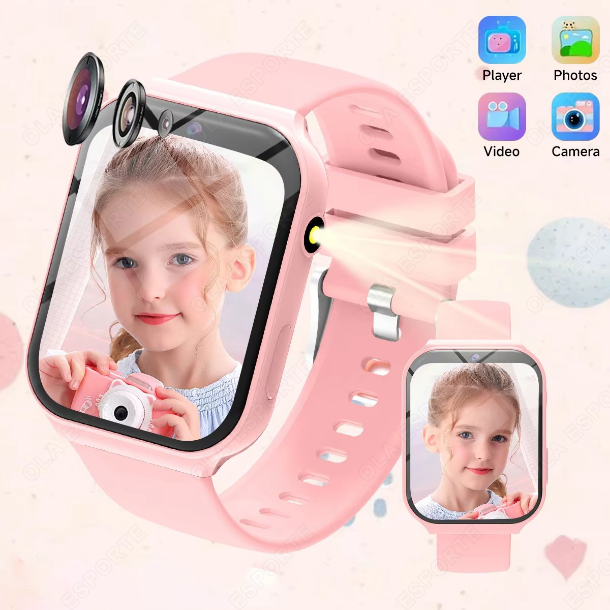 Smartwatch Watches Birthday Gift For Girls - 2025 Nieuwe Smartwatch voor Kinderen HD