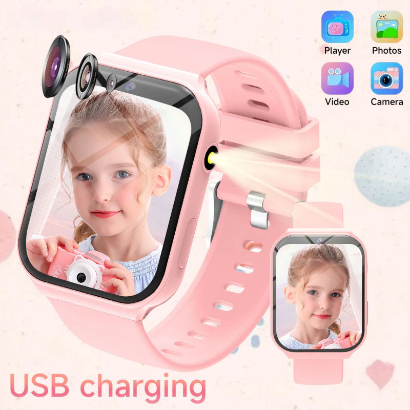 Smartwatch Watches Birthday Gift For Girls - Nieuwe smartwatches voor kinderen Slaapmonitoring HD-camera