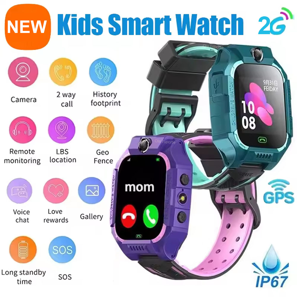 Smartwatch Watches Birthday Gift For Girls - 2G Kids Smartwatch Mini Kinder Telefoon