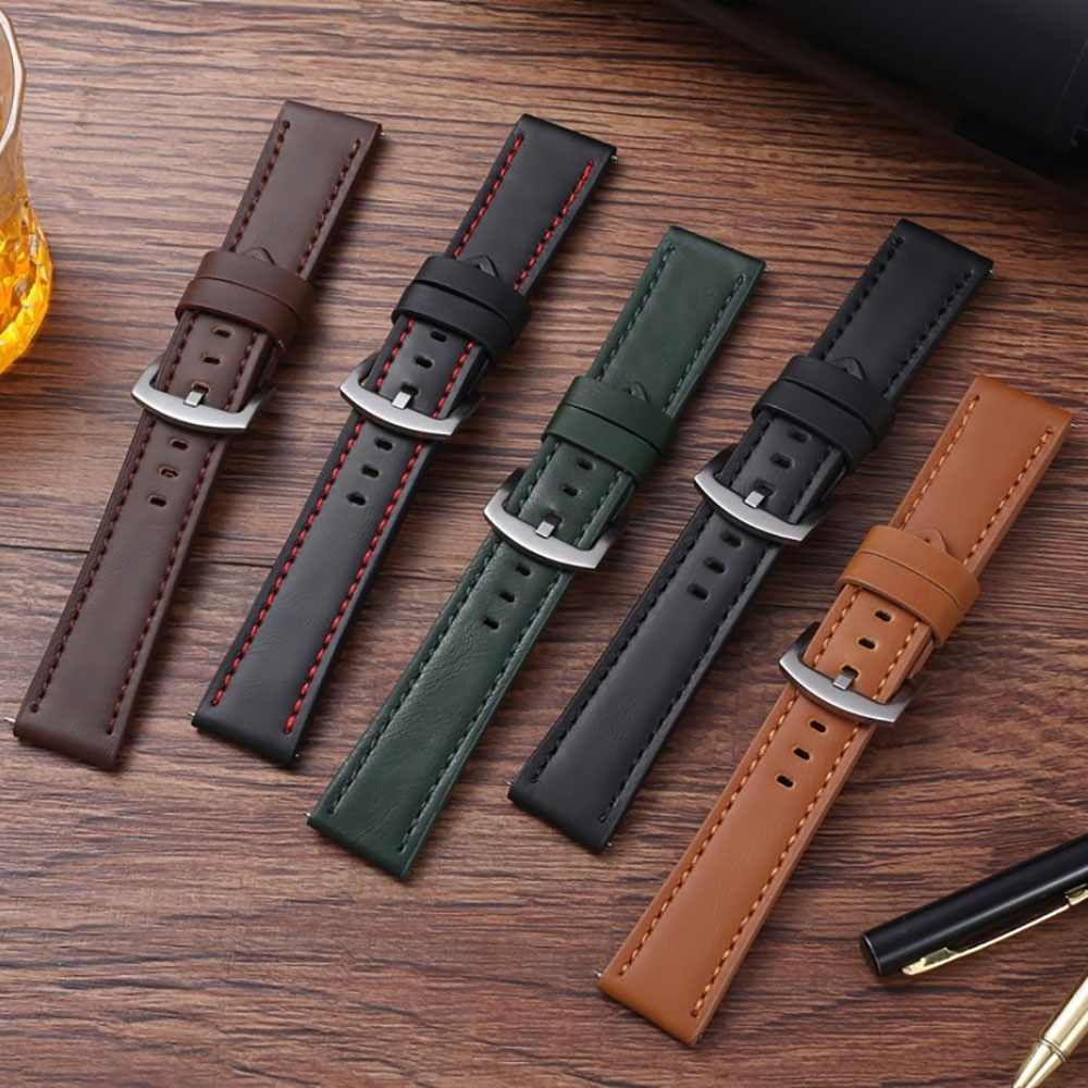 Smartwatch Vintage Watches For Men - 18mm 20mm 22mm 24mm Horlogeband voor