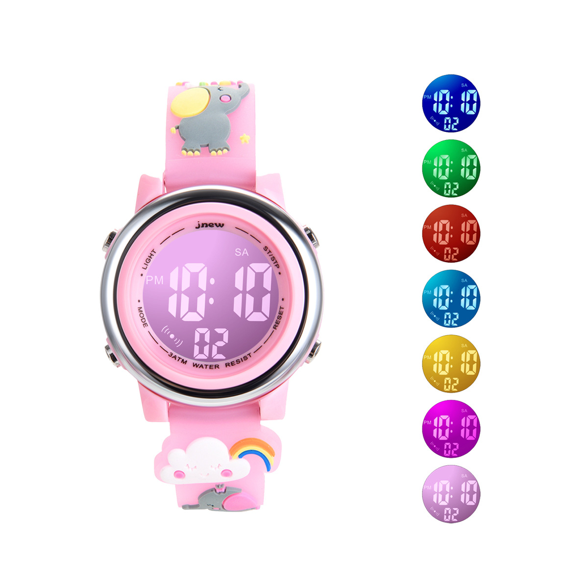 Smartwatch Digital Watches For Kid Boy With Alarm - UTHAI H120 kinderen Cartoon Sporthorloge Wekker