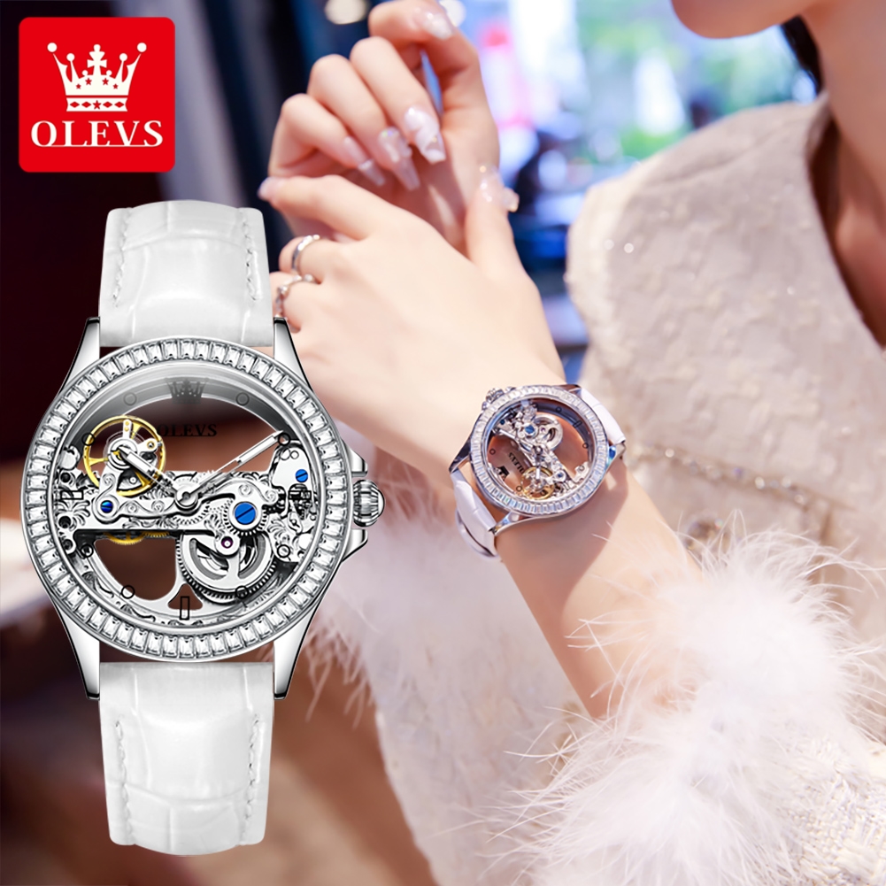 OLEVS Paar Horloges Originele  - Skeleton Mechanical Watch recensie en prijs