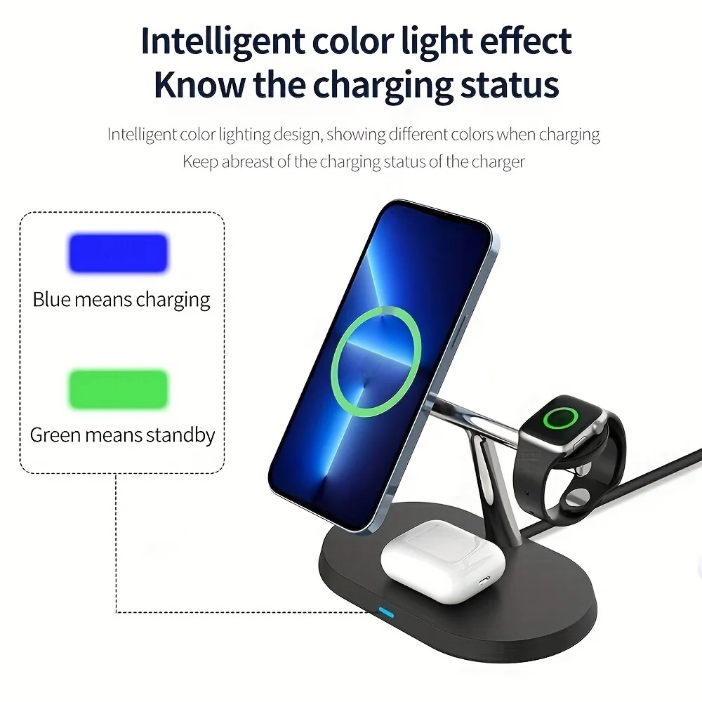 3-in-1 Magnetische Draadloze O - Smartwatch Watches Compatible With Iphone recensie en prijs
