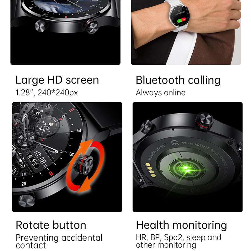 GPS ECG + PPG Bluetooth-oproep - Smartwatch Nothing Watches recensie en prijs