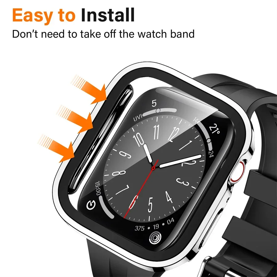 Glas + cover Voor Apple Horlog - Smartwatch Watches Price recensie en prijs