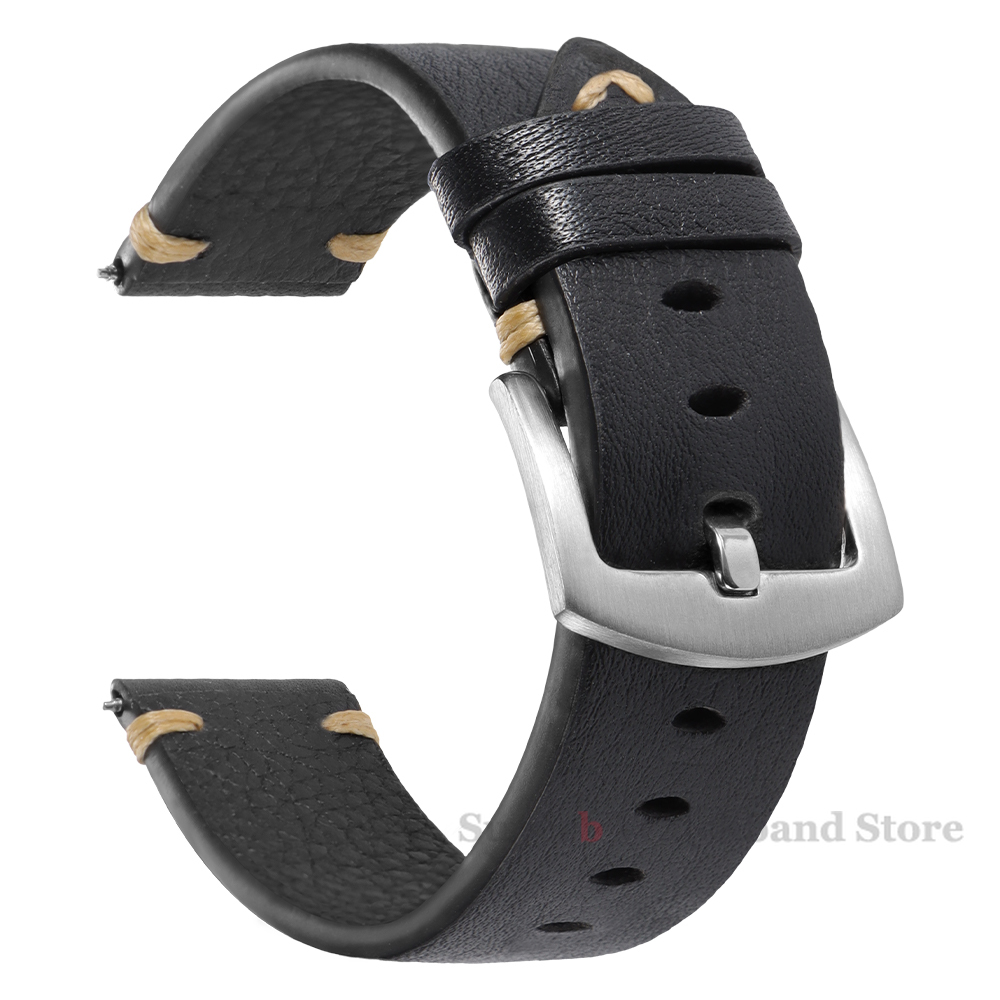Echt lederen bandjes voor horl - Smartwatch Vintage Watches For Men recensie en prijs