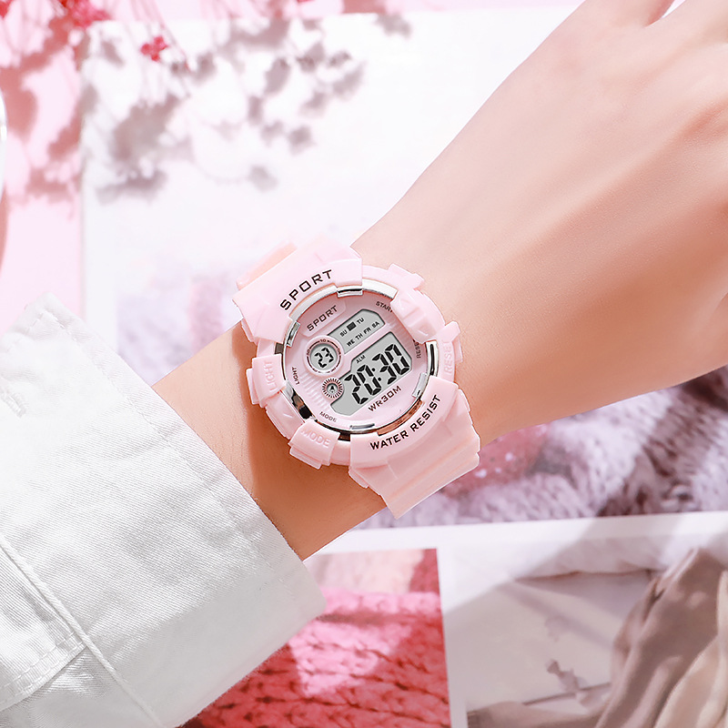 Yikaze Kids Horloges Mode Lich - Smartwatch Digital Watches For Kid Boy With Alarm recensie en prijs