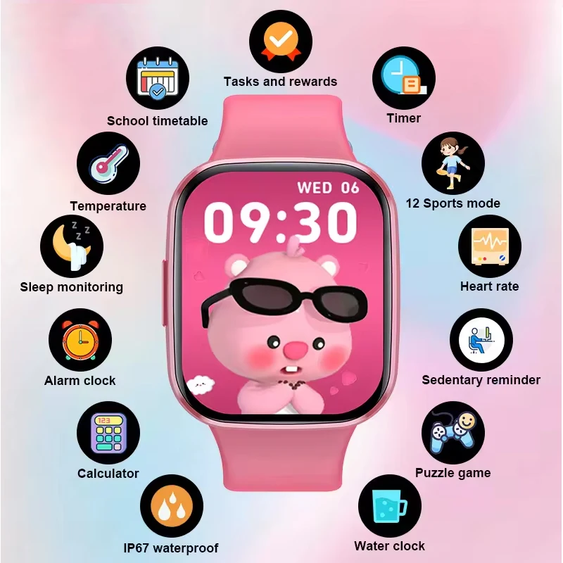 Student Smart Watches Kids Jon - Smartwatch Watches Birthday Gift For Girls recensie en prijs