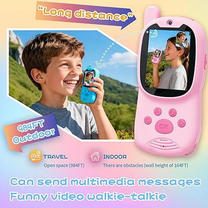 Walkie-talkies Schattig 2-pack - Smartwatch Watches For Kid Boy Waterproof recensie en prijs