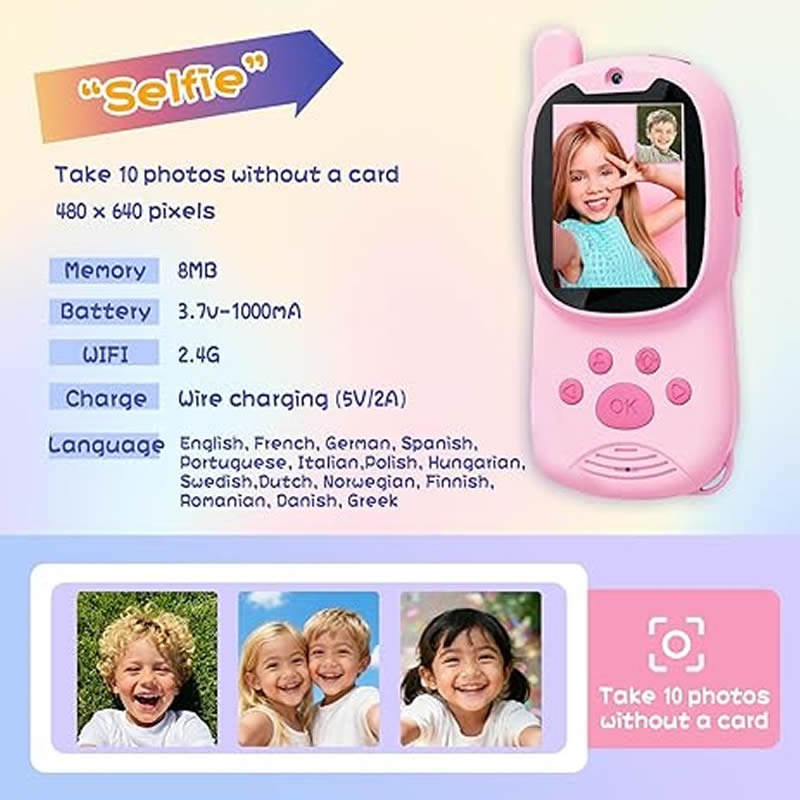 Walkie-talkies Schattig 2-pack - Smartwatch Watches For Kid Boy Waterproof recensie en prijs