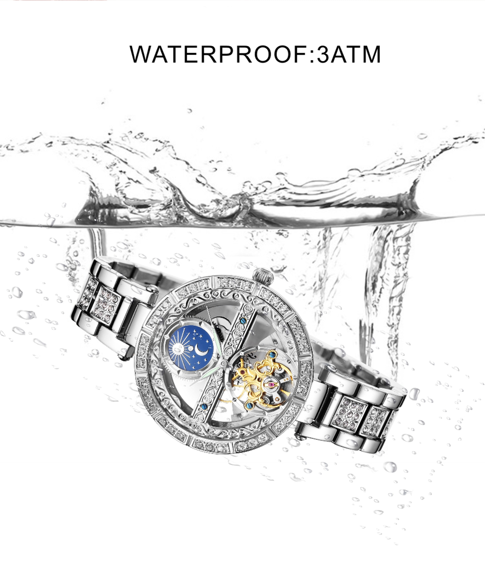 Luxe Dames Waterdicht Skelet T - Skeleton Mechanical Watch recensie en prijs