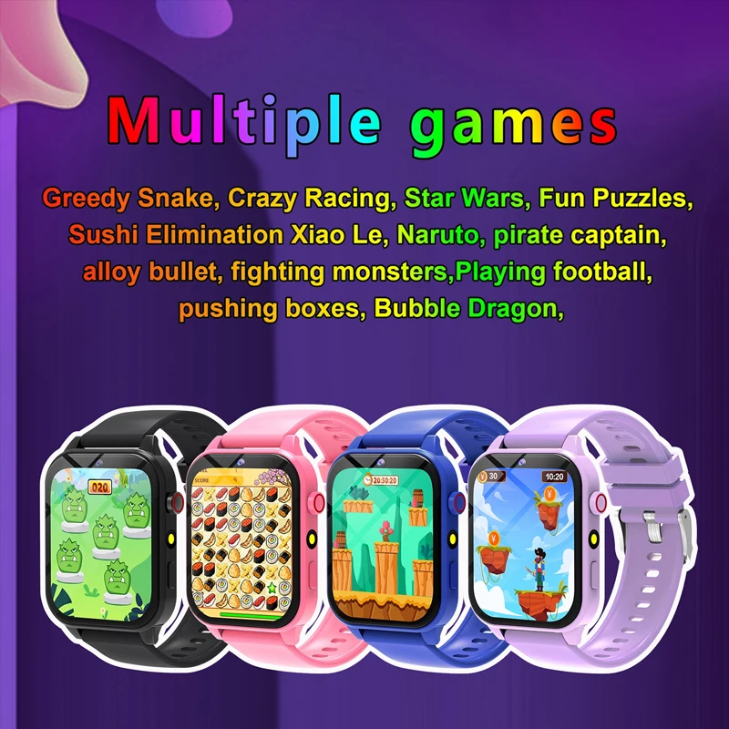 Kids Game Smart Watch Zaklamp  - Smartwatch Watches For Kid Boy Waterproof recensie en prijs