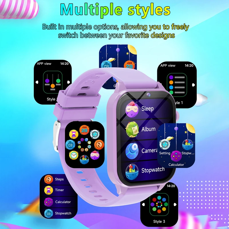 Kids Game Smart Watch Zaklamp  - Smartwatch Watches For Kid Boy Waterproof recensie en prijs