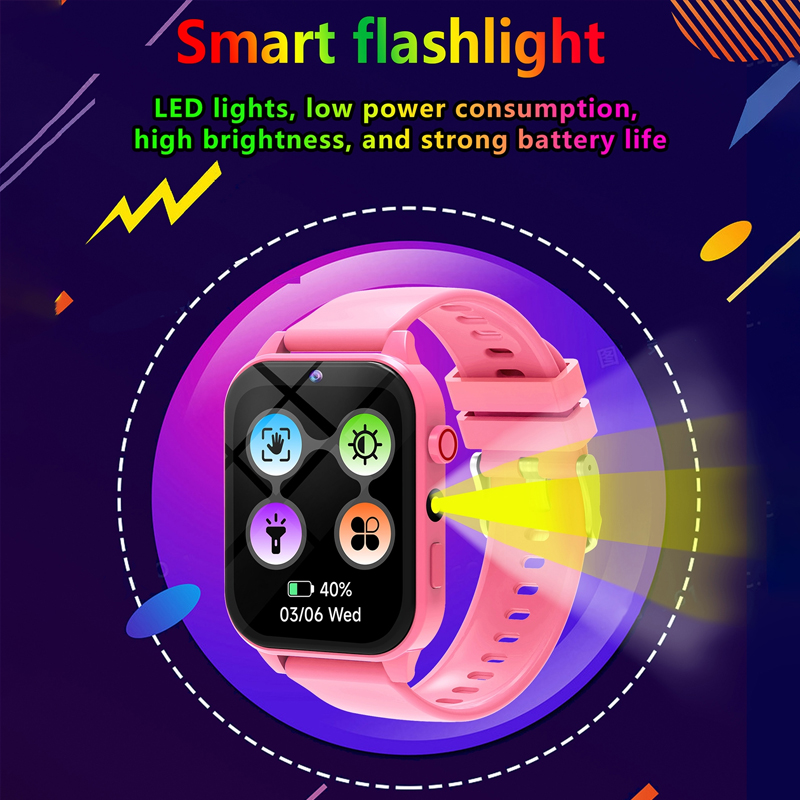 Kids Game Smart Watch Zaklamp  - Smartwatch Watches For Kid Boy Waterproof recensie en prijs
