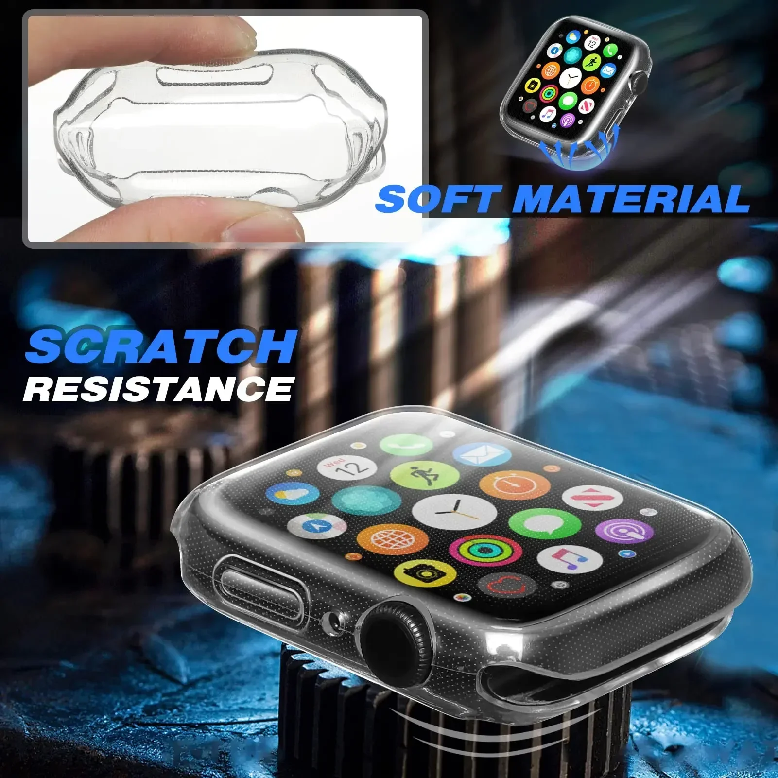 Cover Voor Apple Horloge Case  - Smartwatch Watches Price recensie en prijs