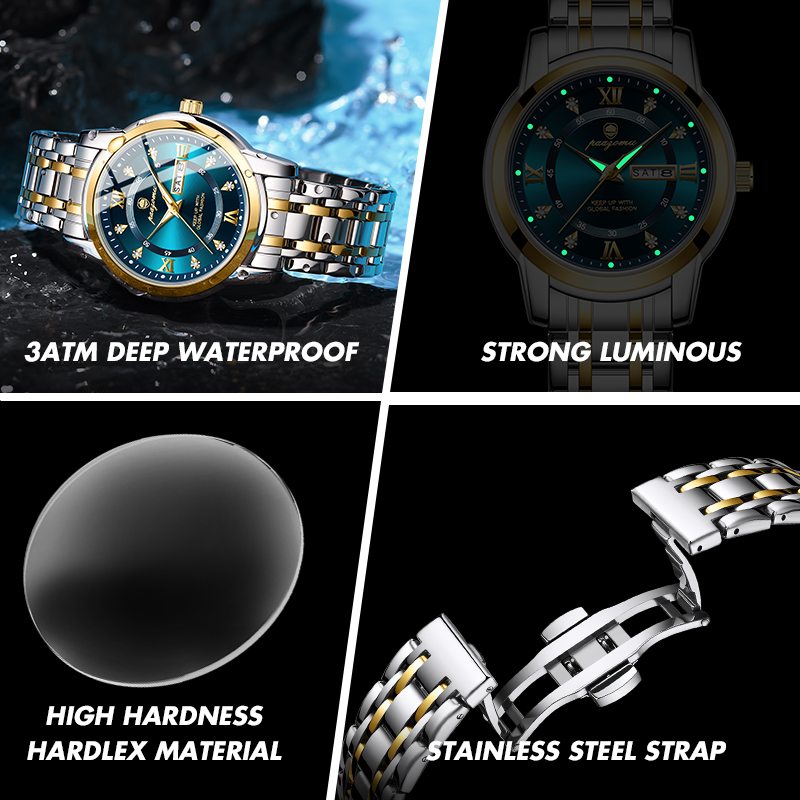 PAAZOMU Horloge Heren Dames Di - Smartwatch Watches Price recensie en prijs