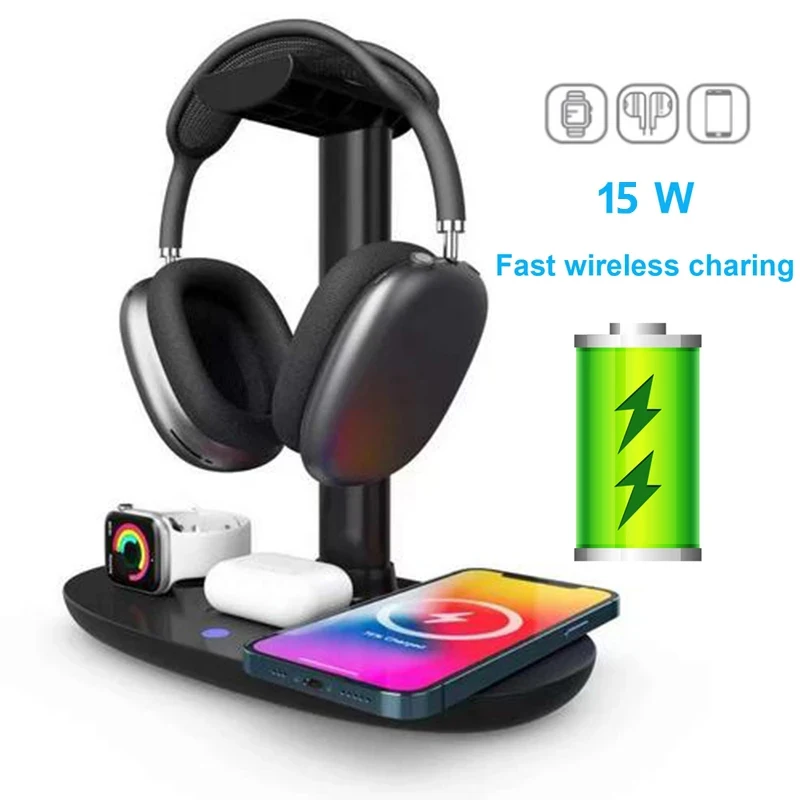 15W 4-in-1 draadloze oplaadsta - Watch Xs8 recensie en prijs