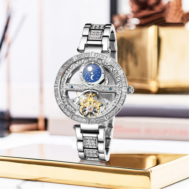 Dameshorloge Automatisch Vrouw - Skeleton Mechanical Watch recensie en prijs