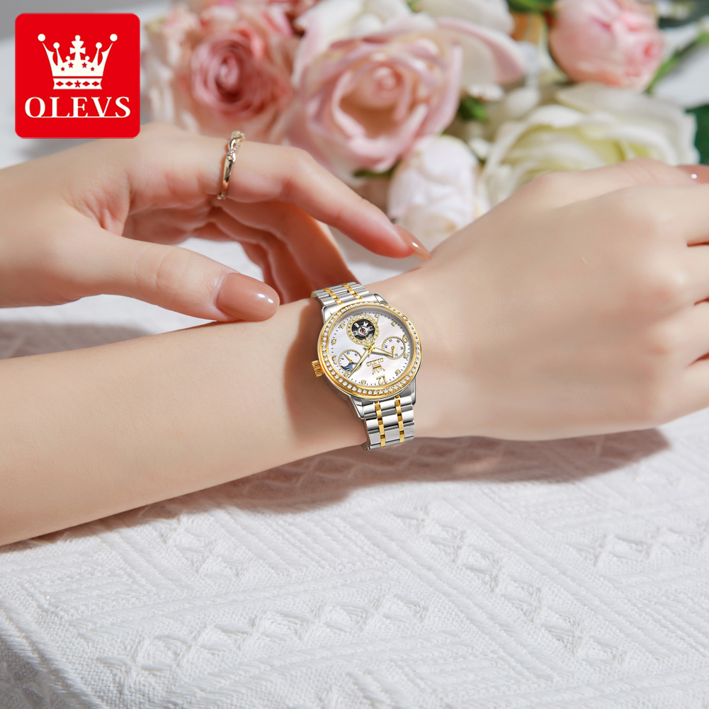 OLEVS Automatisch Horloge Voor - Skeleton Mechanical Watch recensie en prijs