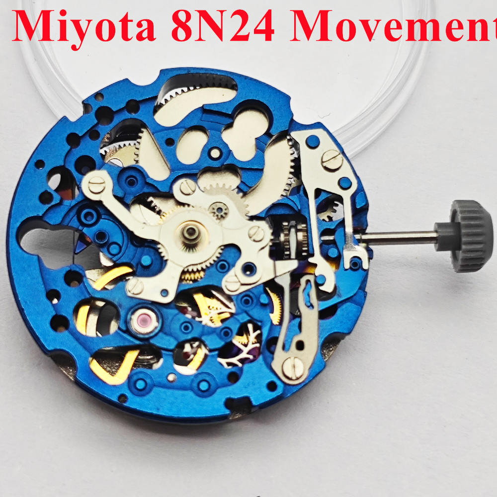 Miyota 8N24 Automatisch mechan - Skeleton Mechanical Watch recensie en prijs