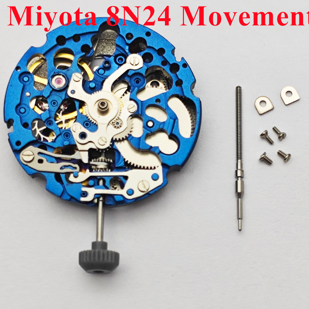 Miyota 8N24 Automatisch mechan - Skeleton Mechanical Watch recensie en prijs