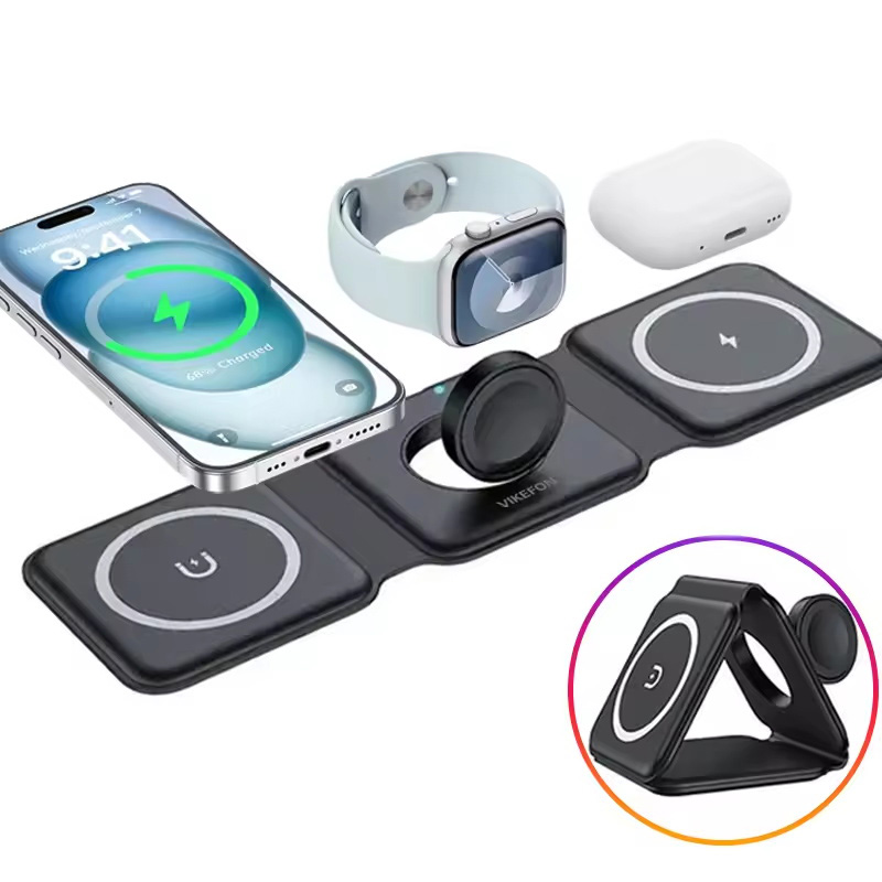 3-in-1 magnetische opvouwbare  - Smartwatch Watches Compatible With Iphone recensie en prijs