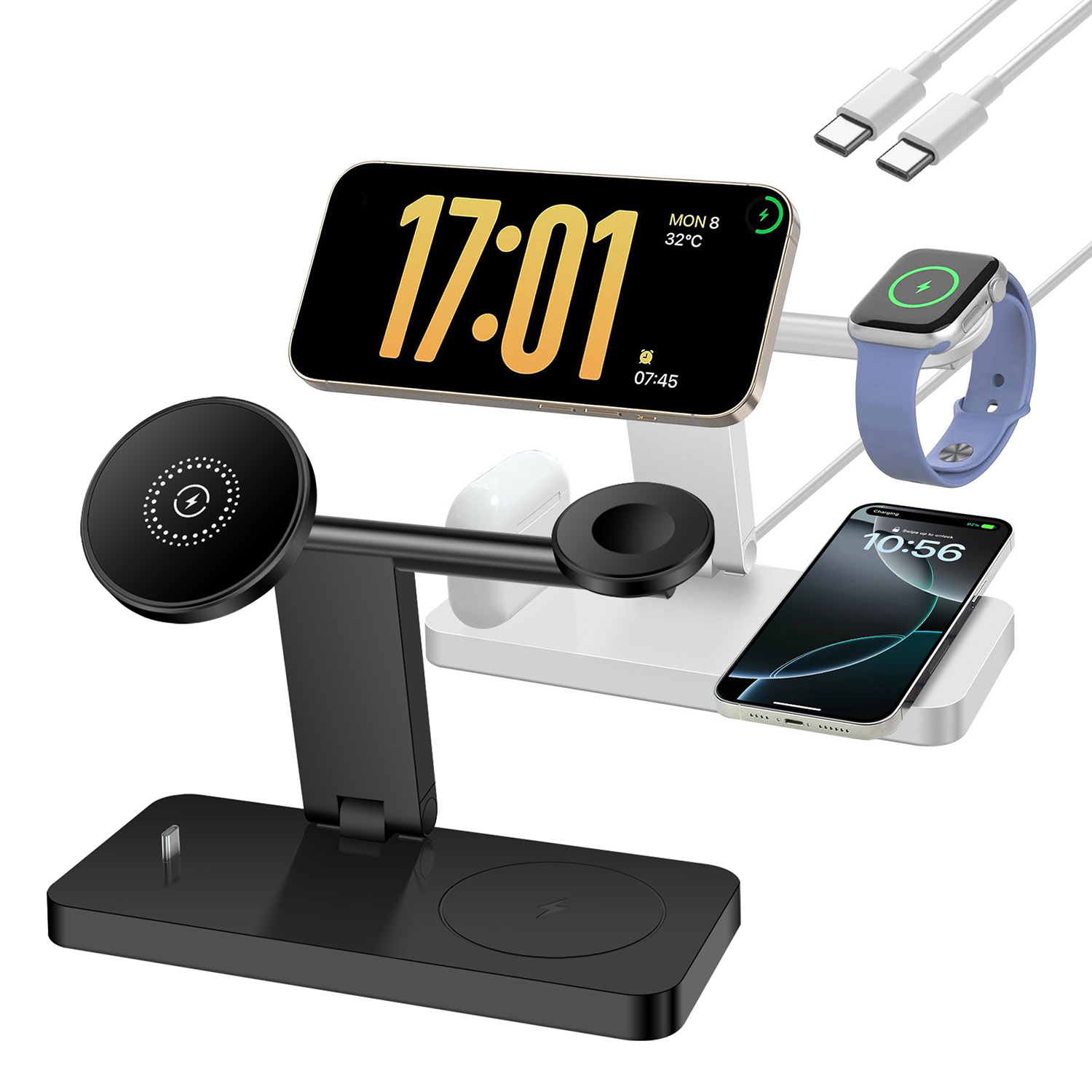 4-in-1 Magnetische Draadloze O - Smartwatch Watches Compatible With Iphone recensie en prijs