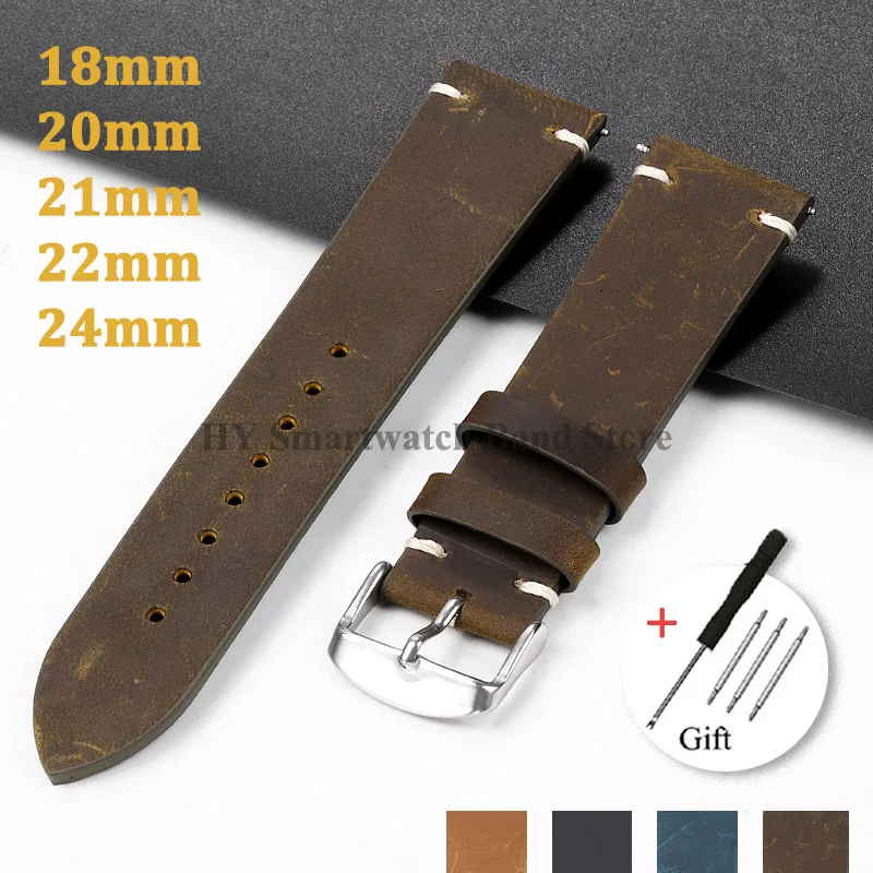 18mm 20mm 21mm 22mm 24mm Vinta - Smartwatch Vintage Watches For Men recensie en prijs