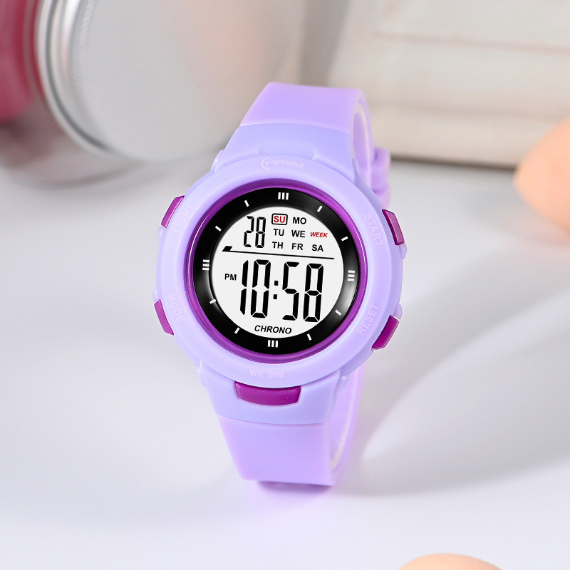UTHAI CE49 kinderhorloges mode - Smartwatch Digital Watches For Kid Boy With Alarm recensie en prijs