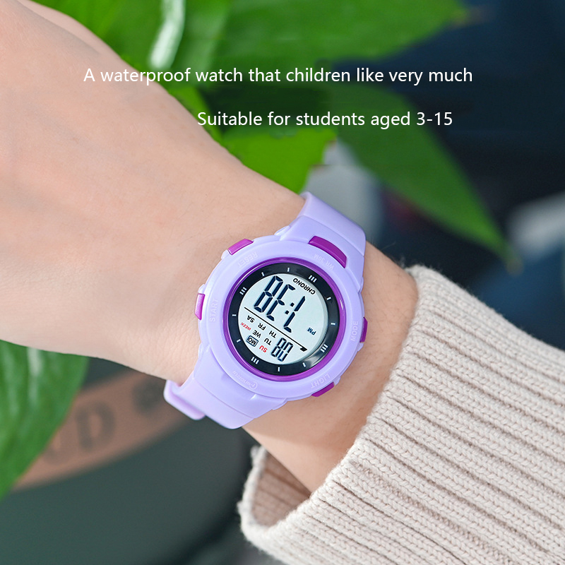 UTHAI CE49 kinderhorloges mode - Smartwatch Digital Watches For Kid Boy With Alarm recensie en prijs