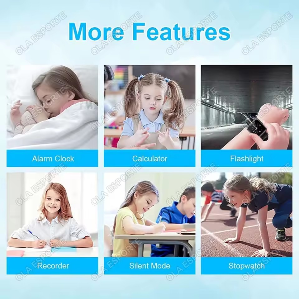 Nieuwe Smartwatch Kinderen Wat - Smartwatch Digital Watches For Kid Boy With Alarm recensie en prijs