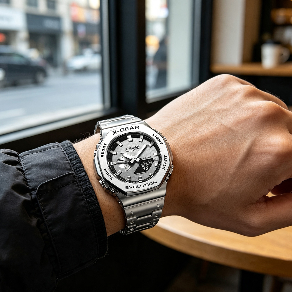 X-GEAR Digitaal sporthorloge m - Smartwatch Watches Price recensie en prijs