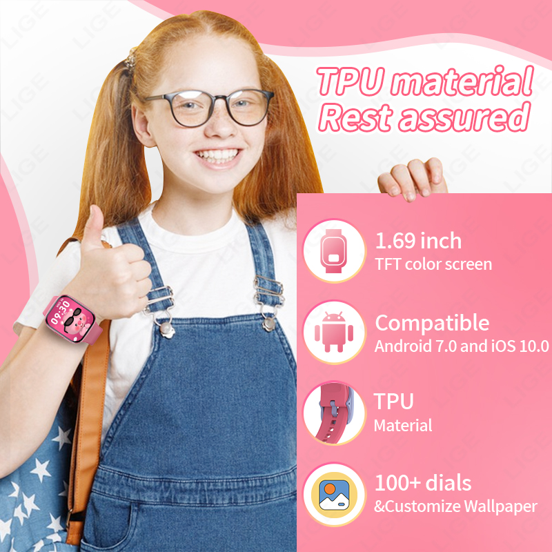 Nieuwe slimme horloge kinderen - Smartwatch Watches Birthday Gift For Girls recensie en prijs