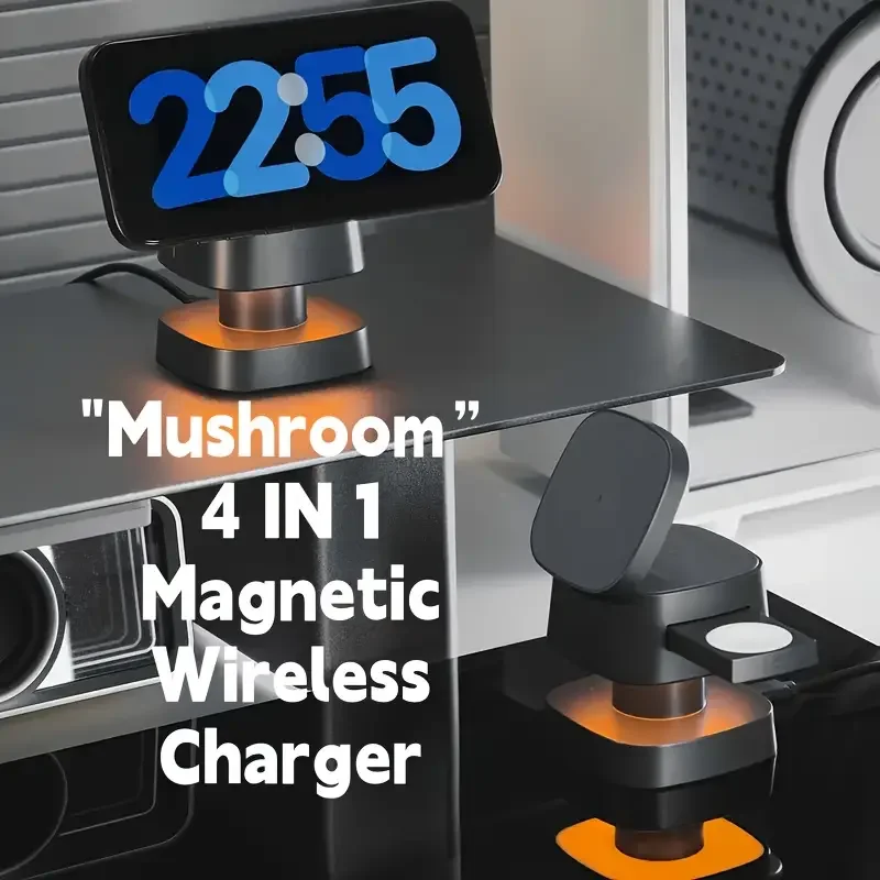 Magnetische 3-in-1 draadloze o - Smartwatch Watches Compatible With Iphone recensie en prijs