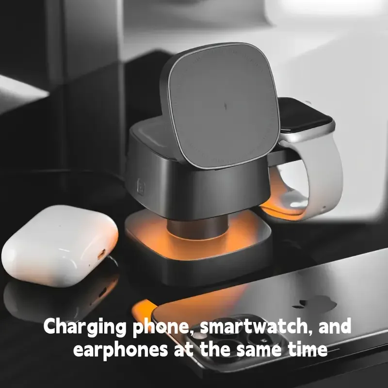 Magnetische 3-in-1 draadloze o - Smartwatch Watches Compatible With Iphone recensie en prijs