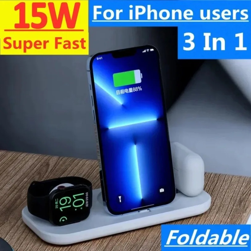 Opvouwbare 3-in-1 draadloze op - Watch Xs8 recensie en prijs