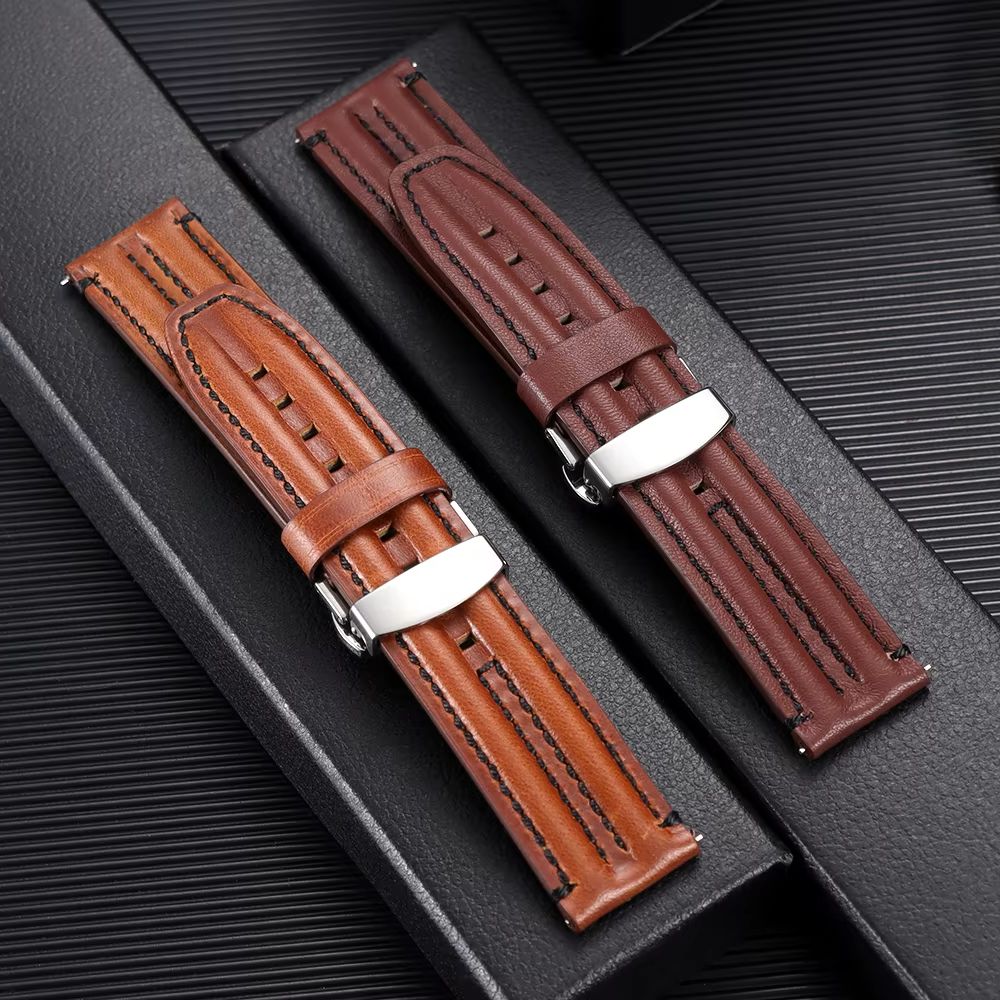 20mm 22mm Echt Koeienhuid Horl - Smartwatch Vintage Watches For Men recensie en prijs