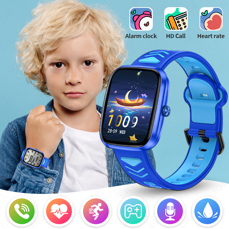 LIGE 2026 Kinder Smartwatch, H - Smartwatch Watches For Kid Boy Waterproof recensie en prijs