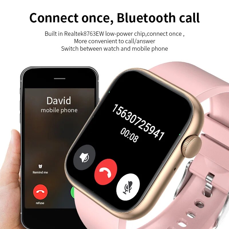 Lige Bluetooth Call Smartwatch - Smartwatch Digital Watches For Men recensie en prijs