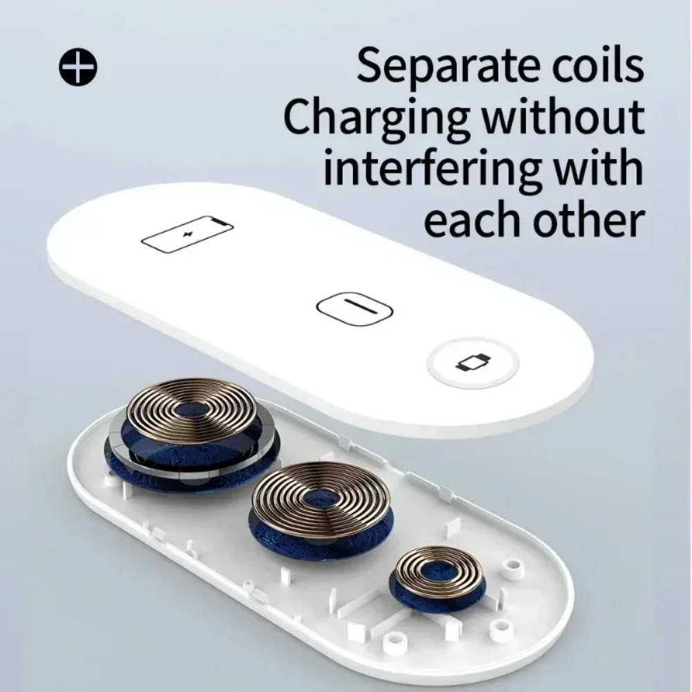3-in-1 draadloos oplaadstation - Smartwatch Watches Compatible With Iphone recensie en prijs