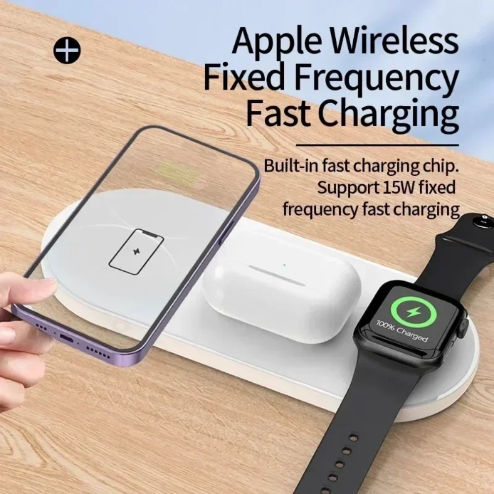 3-in-1 draadloos oplaadstation - Smartwatch Watches Compatible With Iphone recensie en prijs