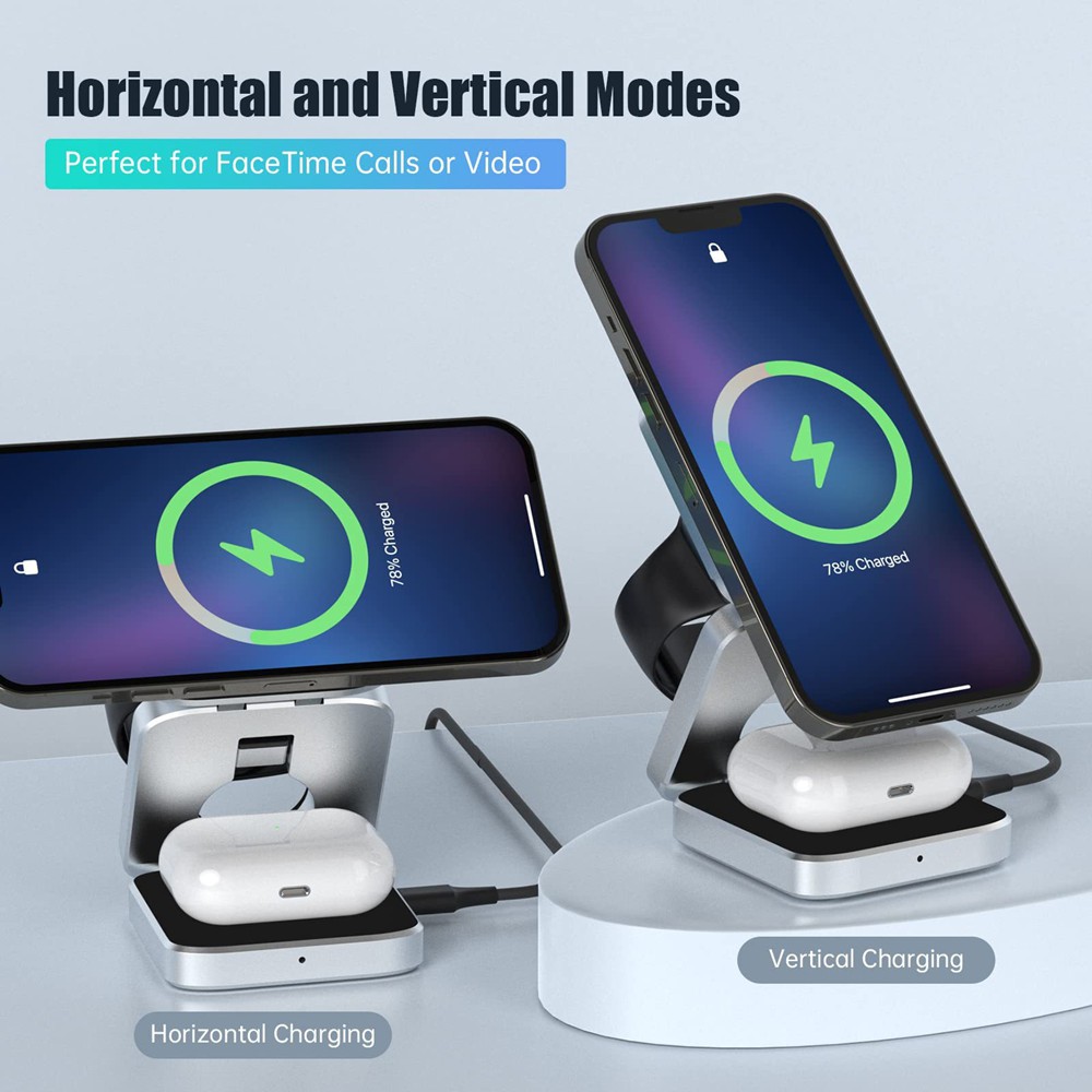 Opvouwbare magnetische draadlo - Smartwatch Watches Compatible With Iphone recensie en prijs