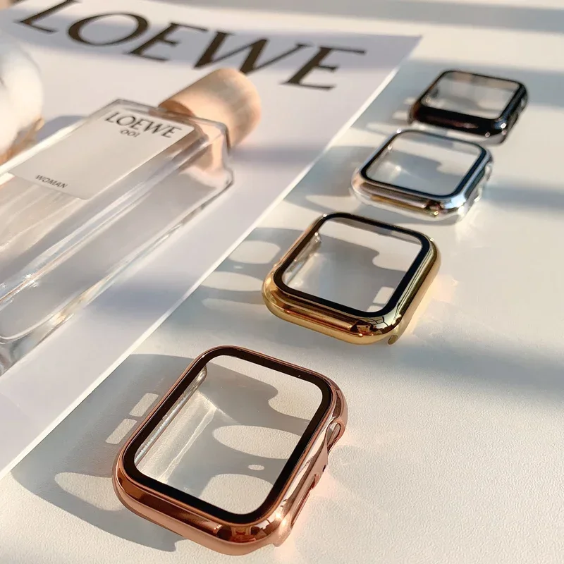 Glazen + Hoes Voor Apple Watch - Smartwatch Watches Price recensie en prijs