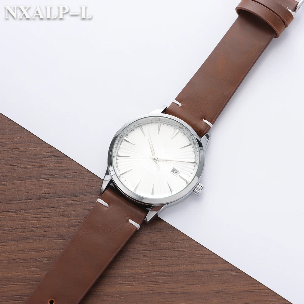 Stiksels Armband 18mm 20mm 22m - Smartwatch Vintage Watches For Men recensie en prijs