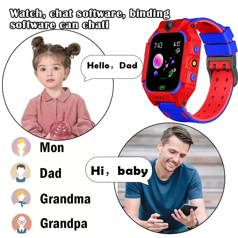 Lenovo 5G Kinder Smartwatch me - Smartwatch Watches For Kid Boy Waterproof recensie en prijs